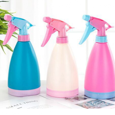 日用百貨噴水壺 灑水壺噴霧器 微景觀手壓式噴壺糖果色噴霧瓶